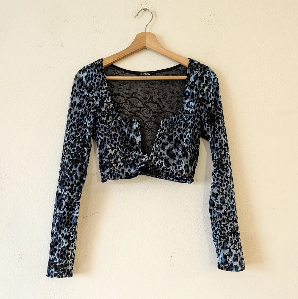 Fashion Nova Into The Night Top